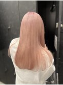 ブリーチ1～2回・ピンクカラー/ペールカラー