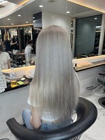 ラピス 渋谷本店(Lapis) ホワイトシルバーカラー/ハイトーン/髪質改善/シールエクステ