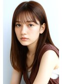 落ち着きと華やかさを両立◎透け感ボルドーロング