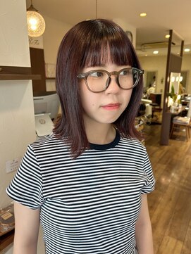 アンフール(am foule) 外はねボブ