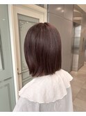 透明感ラベンダーカラー