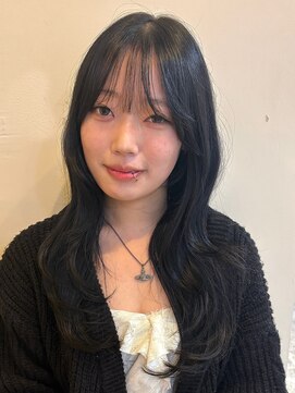 グリーン 渋谷(green) 【RIN】韓国ヘア　ハッシュカット