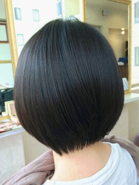 リコント(Re:cont) アイロン・ブラシ未使用！ハンドドライのみで完成した大人ボブ◎