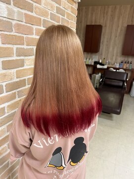 セットアップ 倉敷美和店(SET-UP) 小顔/エンドカラー/ハイトーン