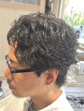 クルム(KURUMU) ルーズショートパーマ/短髪パーマ/大人社会人向けパーマ