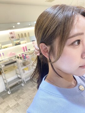 プレフェレプレフェ(prefere prefe) 顔周り×おくれ毛×レイヤー