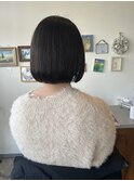 縮毛矯正×ボブ