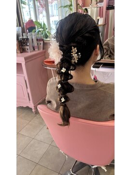 ミーネピンク 行徳(Miene Pink) ヘアアレンジ＊まとめ髪＊浴衣着付☆_Pink行徳駅 妙典駅 浦安駅