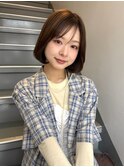 大人可愛い　ショートボブ【倉本】