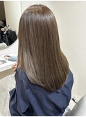 津市ロングレイヤーカットハッシュカット透明感カラー重めロング