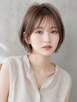 ヘアーズ ベリー 古川橋店(hairs BERRY)&nbsp;夏に映えるナチュラルショート×極上透明感ミルクブラウン