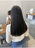 サラ髪ストレートパーマ♪