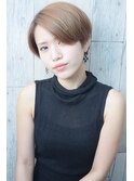 【morio池袋】前髪長め大人クールショート