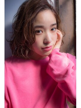 ロンド ルージュ 銀座店(Lond rouge) 【佐藤詩穂】ウェーブミックスボブ