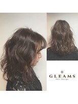 グリームス ヘアデザイン(GLEAMS Hair Design)&nbsp;ベイクドビターパールグレージュ★チーフ山本