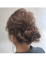 ルル(LuLu by KENJE) 柔らかウェーブヘアアレンジ