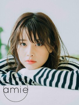 アミ 橋本(amie) 無造作ミディアムレイヤー[橋本,橋本南口,橋本駅,橋本,橋本南口]