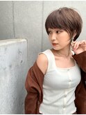 【石田勇士郎】インナーカラー髪質改善厚めバングスリークボブ