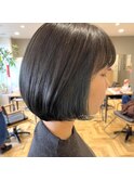 ◎ボブスタイル×ブルーインナーカラー◎