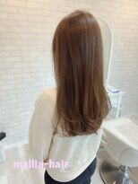 マーリャヘアー(mallia hair) ミルクティーベージュ