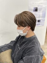 ルチナ 秦野(Lucina)&nbsp;メンズカット/レディース風/アースカラー/センターパート/韓国