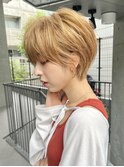 トップふんわりショート ／ショートパーマ／表参道／40代50代