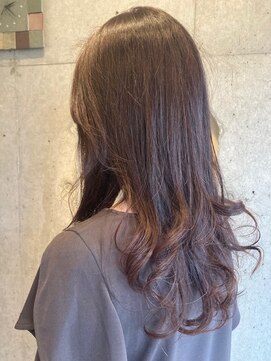 美容室 ル クラージュ ロング巻き髪ヘア