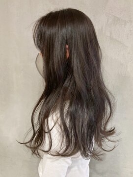 アイティー バイ アルバム 中野店(IT by ALBUM) アッシュブラウン_外ハネボブセクションカラー_ba363371