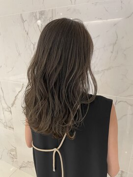 アヴァンスクロス あべのルシアス店(AVANCE.CROSS) オリーブアッシュ×ハイライト