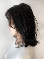 ナルヘアー 越谷(Nalu hair) イヤリングカラー×ミルクティーベージュ