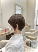 地毛風ストレート×ショートボブ【Ash大泉学園 横山】