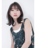 インナーカラー大人可愛いミディアム20代30代40代