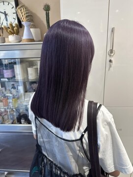 フィグバイアルテフィーチェ(fig by artefice) ダークラベンダーカラー