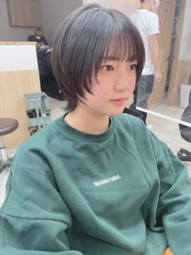 サンド 鹿児島中央(sand) @sei___sandインナーカラー/ウルフカット/鹿児島中央駅