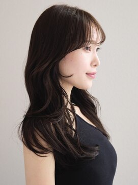 ミンクス渋谷スマートサロン(MINX shibuya smart salon) 似合わせ イメチェンヘアスタイル ハッシュカット フルバング