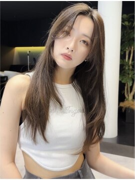 シティ(CITY) 韓国ヘア レイヤーカット ザクザクレイヤースタイル