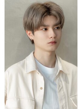 オースティン 流山おおたかの森(AUSTIN) ツイストパーマ七三オールバックマッシュウルフスリークショート