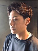刈り上げショート ツーブロック アップバング【札幌】