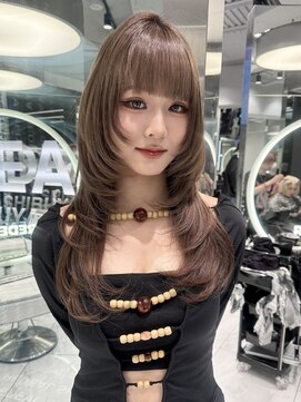 レディアル 渋谷(REDEAL) 韓国ヘア/ブリーチ/暖色カラー/ワンホン【レイヤー/渋谷】