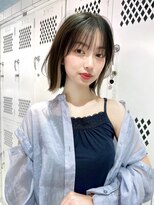 ロンド ジュルード 名古屋(Lond jeloud)&nbsp;韓国風 レイヤーカット ケアブリーチ 学割4924