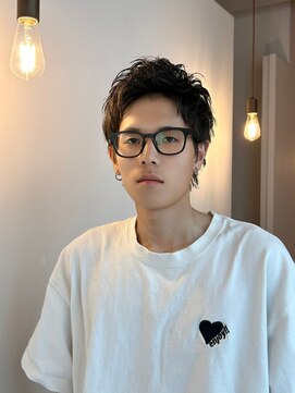 アルジャーノンシロ(ALGERNON shiro) メンズショート/ショートウルフ/スパイキーショート