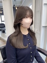 エル バイ ホーム(L by HOME)&nbsp;くびれへあ 韓国風 モカベージュ 透明感カラー