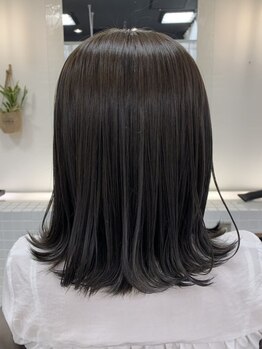 プランプラス 高槻阪急駅前(plan+)の写真/【阪急高槻市駅3分】オシャレに白髪染めしたい方必見"plan +"のグレイカラー！ファーストグレイもお任せ！