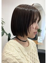 ボヌール オオサカ(Bonheur OSAKA) 《透明カラー》レイヤーボブ Minami