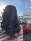 透明感！ダークグレー！【TELA HAIR東金】