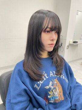 エル 新小岩(elu) 美髪/ワイドバング/レイヤーカット/くすみベージュ/新小岩駅