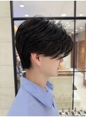 メンズセンターパート/ハンサムショート/メンズカット