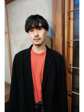 ノフ(knof) マッシュショート×ニュアンスパーマ×ニュアンスカラー