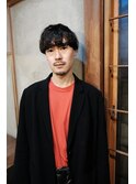 マッシュショート×ニュアンスパーマ×ニュアンスカラー