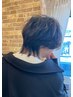 【メンズ】カット+パーマ+炭酸スパ